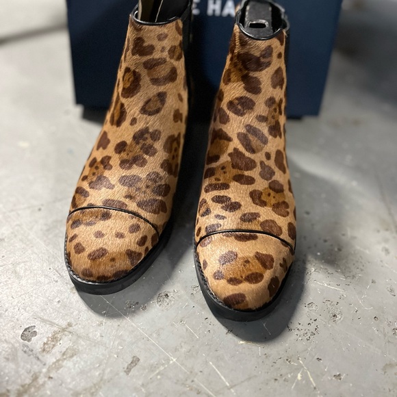 🦄🦄 Cole Haan Ocelot print Bootie - Picture 4 of 7